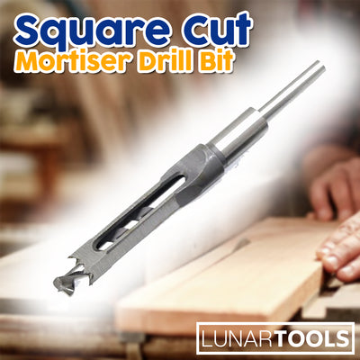 Square-Cut Mortiser Drill Bit